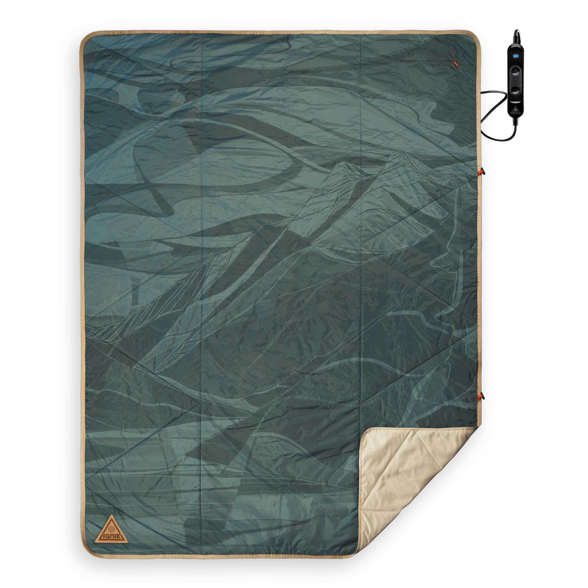 Ignik Outdoors, Topside 12v Heated Blanket Mtn, Model# IGRCS-00323MT